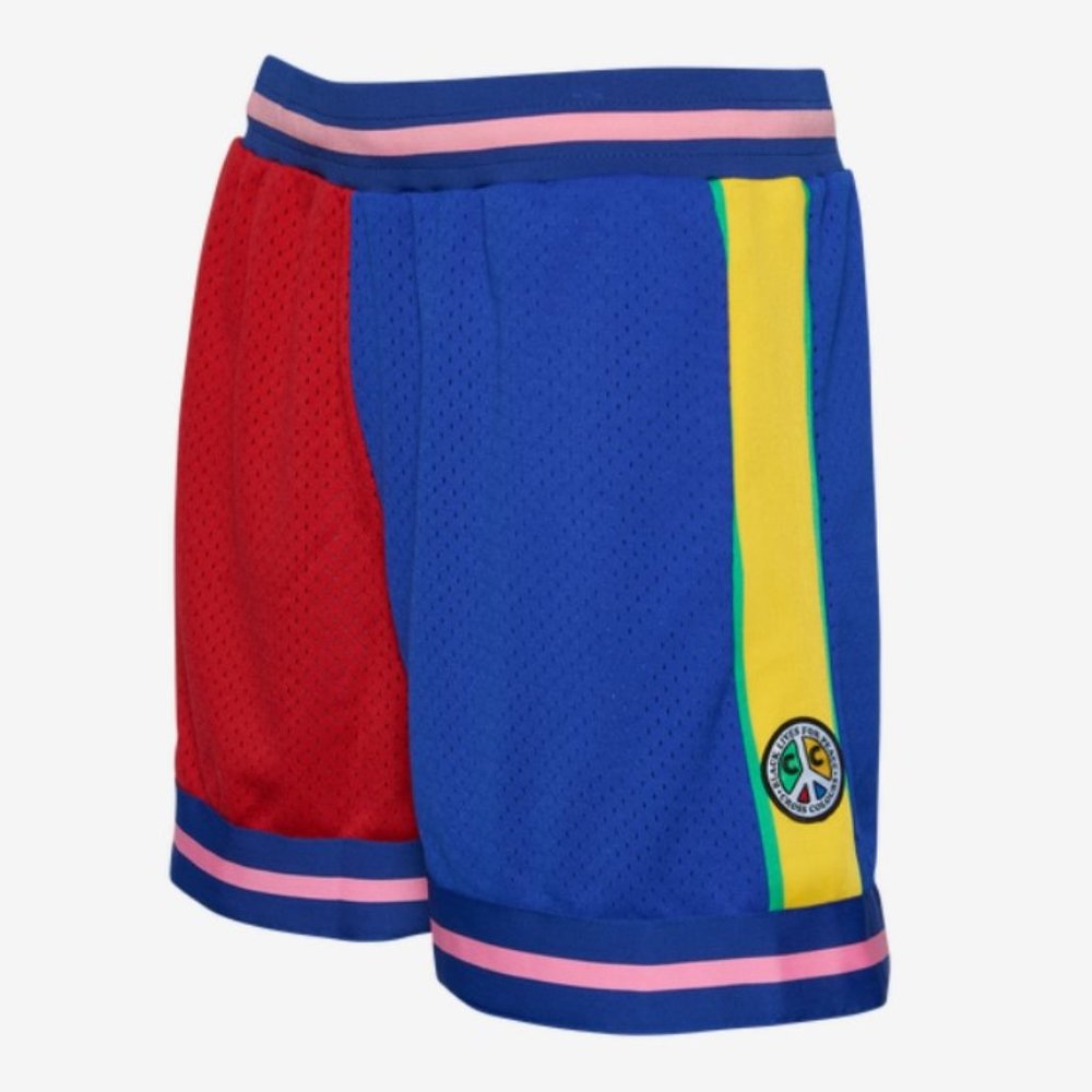 Cross Colours Peace Mesh Shorts NWT